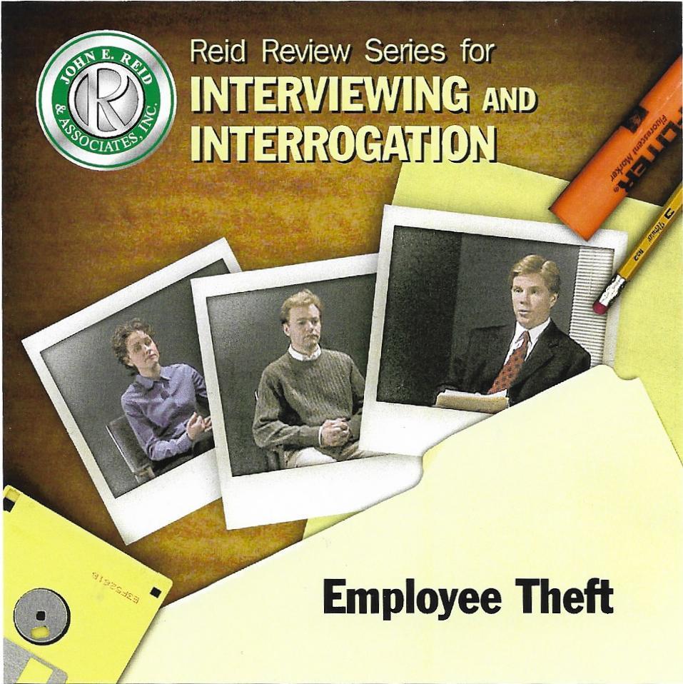 Reid Review Series Employee Theft CD Rom Graphic